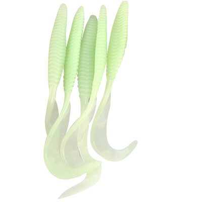 

Saidsome Fishing Bait Soft Lure Belly Chest Fork Dice Simulation Maggots 5pc bag fishing bait fishing lure