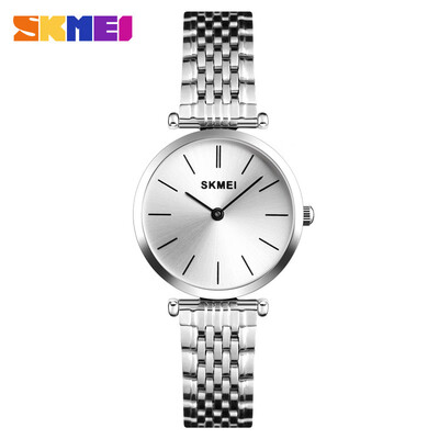 

Business casual ladies quartz watch Womens zinc alloy steel strap rose gold watch