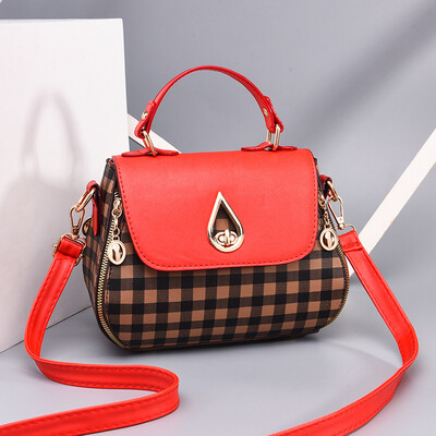 

2019 spring&summer new womens bag handbag Korean version of the simple trend shoulder bag Messenger bag cross-border
