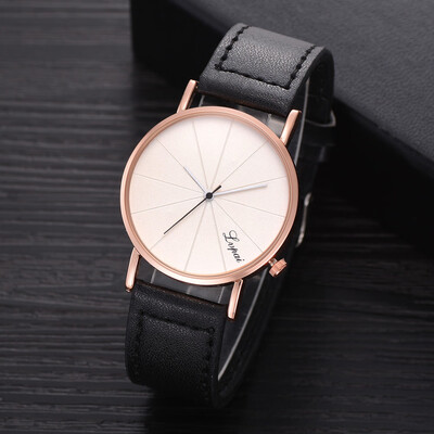 

Gobestart LVPAI Fashion Mens Leather Belt Analog Sport Quartz Wrist Watch
