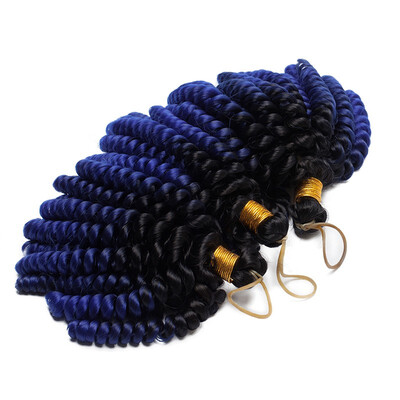

Curly Crochet Braids Hair Extension Jumpy Wand Curly Crochet Hair Jamaican Bounce Synthetic Braids Twist Hair Ombre Two For Women