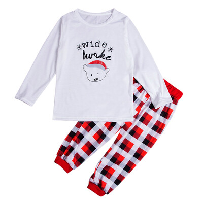 

Family Matching Adult Women Kids Baby Sleepwear Nightwear Pajamas Christmas Pyjamas Set