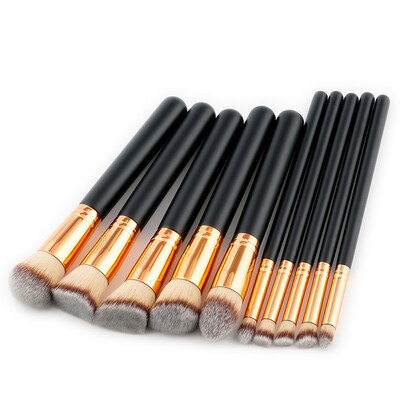 

〖Follure〗10PCS1Set Cosmetic Makeup Brush Brushes Set Foundation Powder Eyeshadow