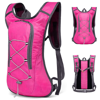 

Breathable Ultralight Bicycle Backpack Outdoor Sport Cycling Camping Hiking Running Hydration Pack Bag with with 2L Water Bladder