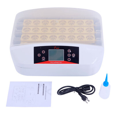 

Ktaxon New Digital Automatic Temperature Control 32 Eggs Incubator with Egg Candler