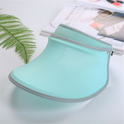 

Women New Summer Sun Visor UV Protection Casual Plastic Hat Sunscreen Cap Sunhat
