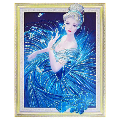 

5D DIY Special-shaped Diamond Painting Fairy Cross Stitch Embroidery Mosaic