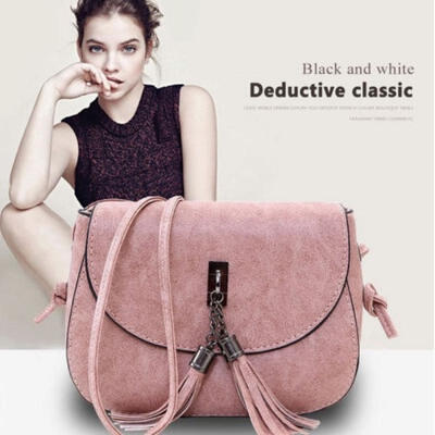 

Lovely Kids Girl Faux Leather Tassel Small Messenger Shoulder Bag Purses Hot