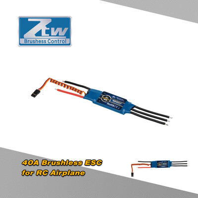 

Original New Remote Control Toys Parts & Accessories ZTW Beatles 40A 2-4S LiPo Battery Brushless ESC Electronic Speed Controller