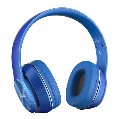 

L350 Wireless Bluetooth Headphones Over-ear Earphones Bluetooth 50 Sports Headsets Support TF Card 35mm AUX IN FM Radio w Mic