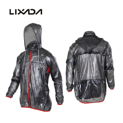

Lixada Water Resistant Cycling Riding Raincoat Jacket with Good Breathability for Outdoor Sports