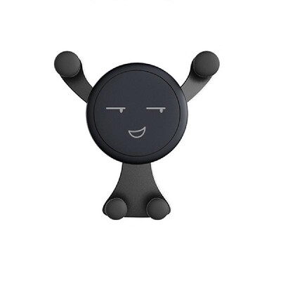 

Cute Smile Car Vent Phone Holder Outlet Smartphone Bracket Universal Auto Mobile Phone Holder