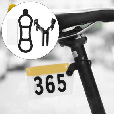 Bike Bicycle LED Laser Torch Flashlight Mount Clamp Clip Grip Bracket Holder U7