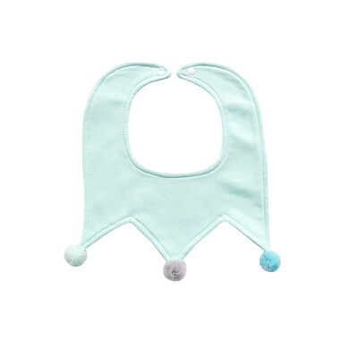 

1PC Baby New Cotton Cute Crown Waterproof Burp Baby Bibs Girls Lovely Bib Infant Saliva Towels Bibs