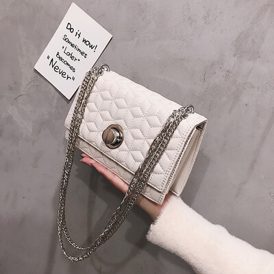 

Magentas chain bag women2019 new style new style new style new style pure color small square bag single-shoulder oblique