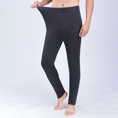 

MENGYUANQING Male Camel Pants Thicken Warm Wild 10638