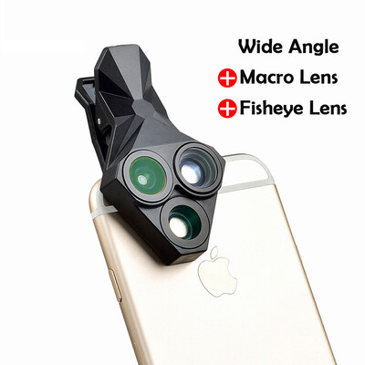 

3 in 1 Phone Camera Lens Clip