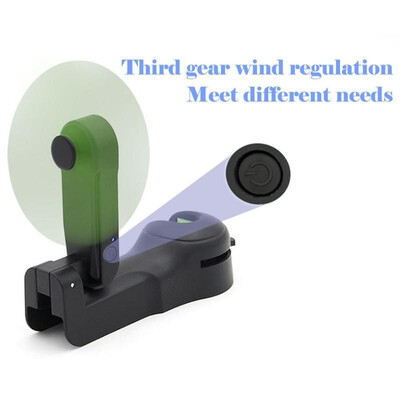 

Car Headrest Hanger with Fan Seat Back Storage Hook Clip for Bag Groceries