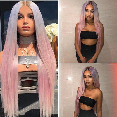 

〖Follure〗Womens Fashion Wig Black Synthetic Hair Long Wigs straight Wig