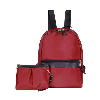 

2pcsset Travel Backpacks Women Nylon Shoulder School Bags Knapsack Clutch