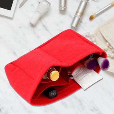

Greensen Portable Felt Makeups Cosmetics Storage Bag Organizer Holder