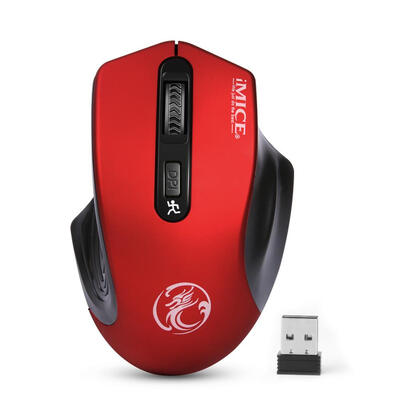 

iMICE E1800 24GHz Wireless Mouse 1600DPI Adjustable Mini Optical Mouse