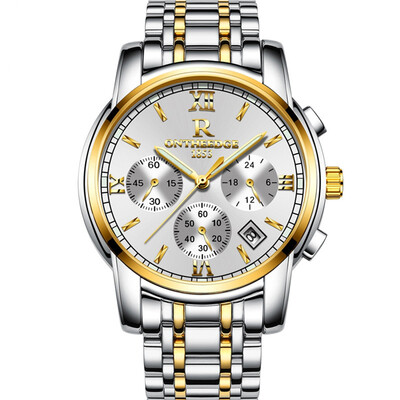 

Mens Luxury Gold Wristwatches Male Brand Watches Quartz Man Clocks Waterproof Stainless Steel Fashion Business Luminous