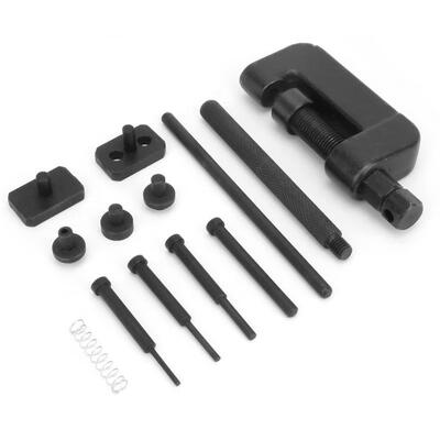 

Greensen Chain Breaker Splitter Link Riveter Riveting Repair Tool Set Kit For Motorcycle Bike