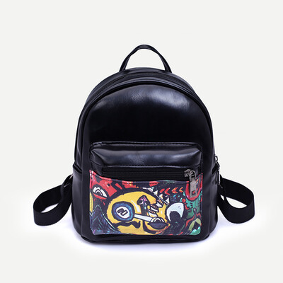 

Tailored Unisex Print Double Shoulder Bag Zipper Bag School Bag Travel Bag