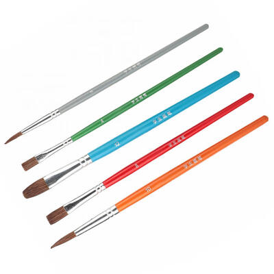 

Greensen 5pcsset Gouache Pen Nylon Hair Watercolor Painting Brush Art Supplies
