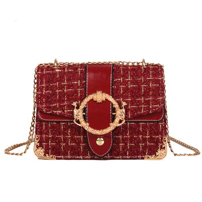 

Tailored Womens Ladies Fashion Simple Leisure Chian Single Shoulder Messenger Bags