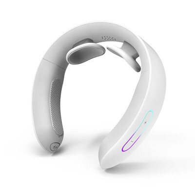 

He Haoming DR HOS Cervical Massager Neck Massager Neck Care Low-frequency Pulse Hot Pack Necker Office Wireless Portable