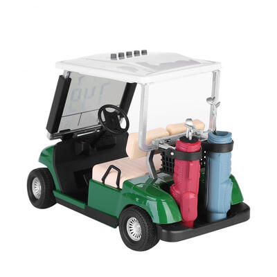 

Greensen Golf Cart Shape LCD Backlight Digital Alarm Clock Calendar Gift Souvenir Toy Decor