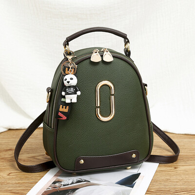 

2019 summer new Korean version of the shoulder bag backpack pu leather simple handbag tide fashion handbags