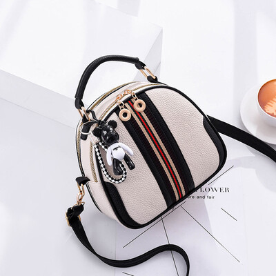 

Womens bag 2019 new womens bag Korean version of the fresh small bag fashion casual bag shoulder slung ladies bag
