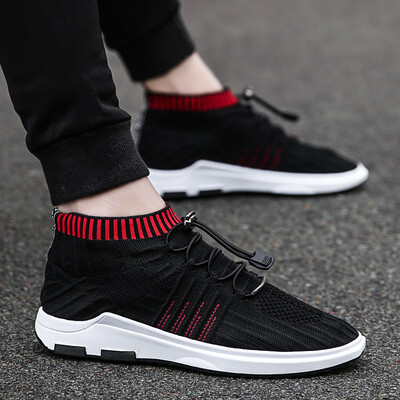 

2019 new mens casual canvas shoes Korean version of the trend of England wild increase shoes mens summer tide shoes mens shoes