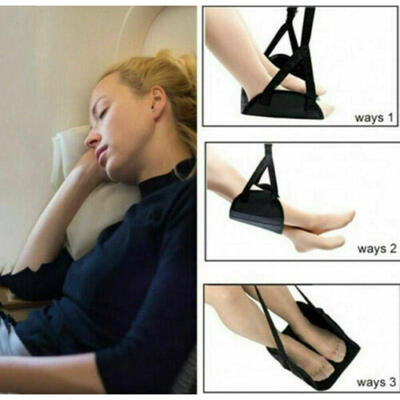 

Comfy Hanger Travel Airplane Footrest Hammock Made with Premium Memory Foam Foot