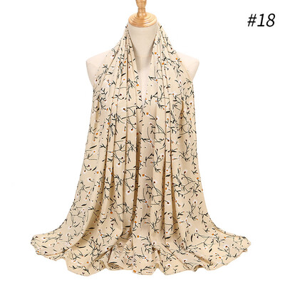 

New Muslim printed seersucker womens headscarf wholesale hot back to the national hood headscarf accessories