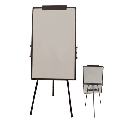 

Ktaxon 36" x 24" Tripod Dry Erase Board Lightweight Portable Height Adjustable Folding Telescopic Easel Style Magnetic White