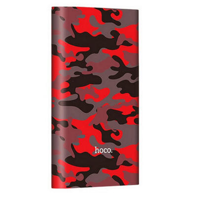 

HOCO J9 10000mAh Large Capacity External Power Bank Fashionable Camouflage Design Battery Charger Supply For Smartphones