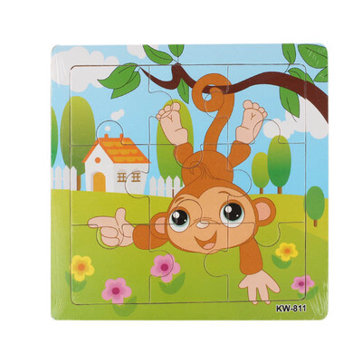 

Gotoamei Wooden Monkey Jigsaw Toys For Kids Education And Learning Puzzles Toys