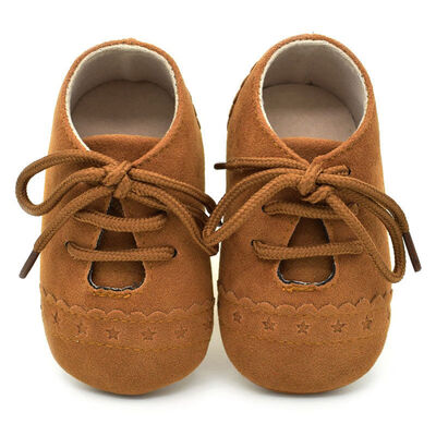 

New Toddler Baby Boy Anti-slip Crib Shoes Casual Sneakers Soft Soles Size 0-18
