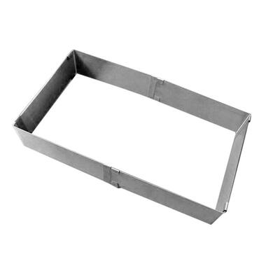 

Stainless Steel Retractable Rectangle Square Mousse Ring Cake Baking Mold