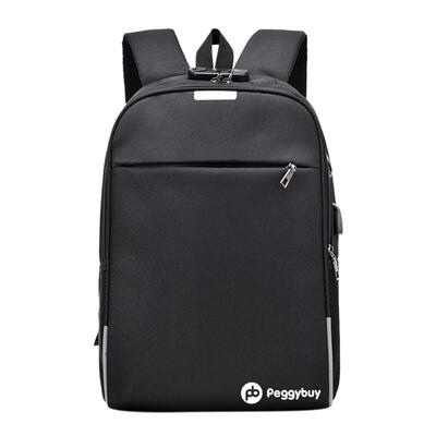 

Business Anti-Thief Backpack USB Charging Laptop Canvas School Shoulder Bag