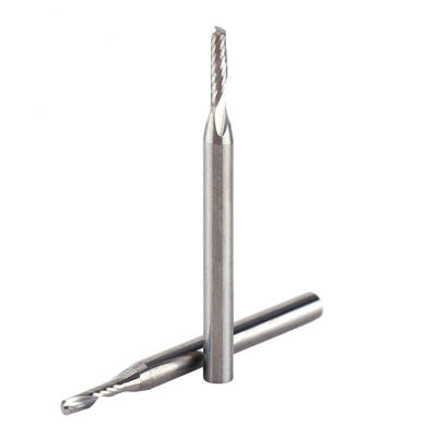 

Greensen 10pcs 18 Shank Tungsten Carbide End Mill CNC Engraving Tools Single Flute Spiral Bit