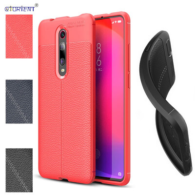 

Soft Armor Cover Xiaomi Redmi K20 K20pro Bumper Case Xiomi K20 Pro Silicone TPU Cover Xiaomi Mi 9T Mi9t Leather Case