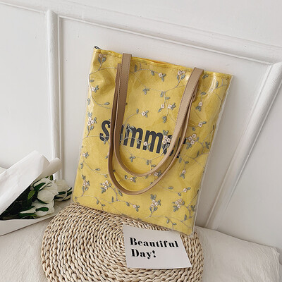 

In summer big bags&small fresh lace womens bags are popular in summer New 2019 transparent jelly special bag handbag single