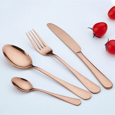 

Complete Metal Dinner Service Set Cutter Fork Spoon Teaspoon With A Cloth Bag With Cloth Bag 5 Types