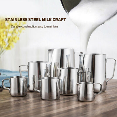 

Stainless Steel Milk Frothing Mug Cup Coffee Latte Pitcher Barista Craft Jug