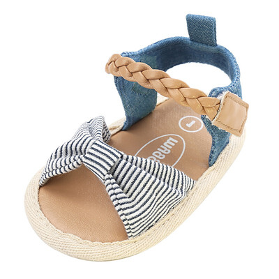 

Summer 0-18M First Walkers Baby Girls Casual Shoesborn Kids Canvas Bow-knot Toddler Shoes Fashion